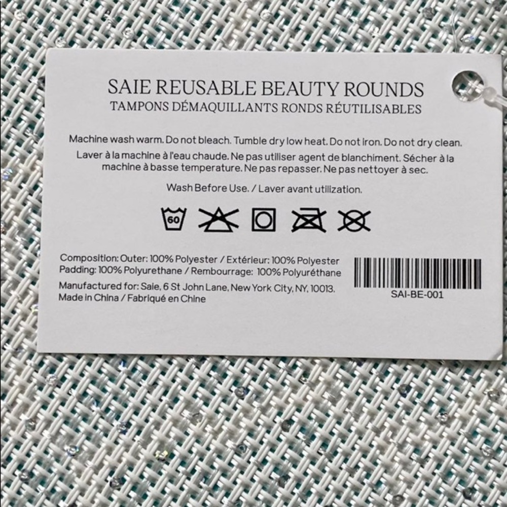 NEW* SAIE REUSABLE BEAUTY ROUNDS - Picture 7 of 7